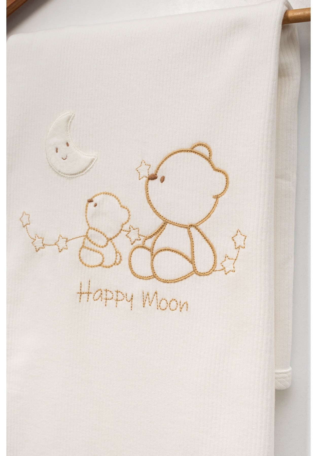 Pamuklu 10'lu Bebek Hastane Çıkışı - Happy Moon Ayıcıklı Yenidoğan Seti