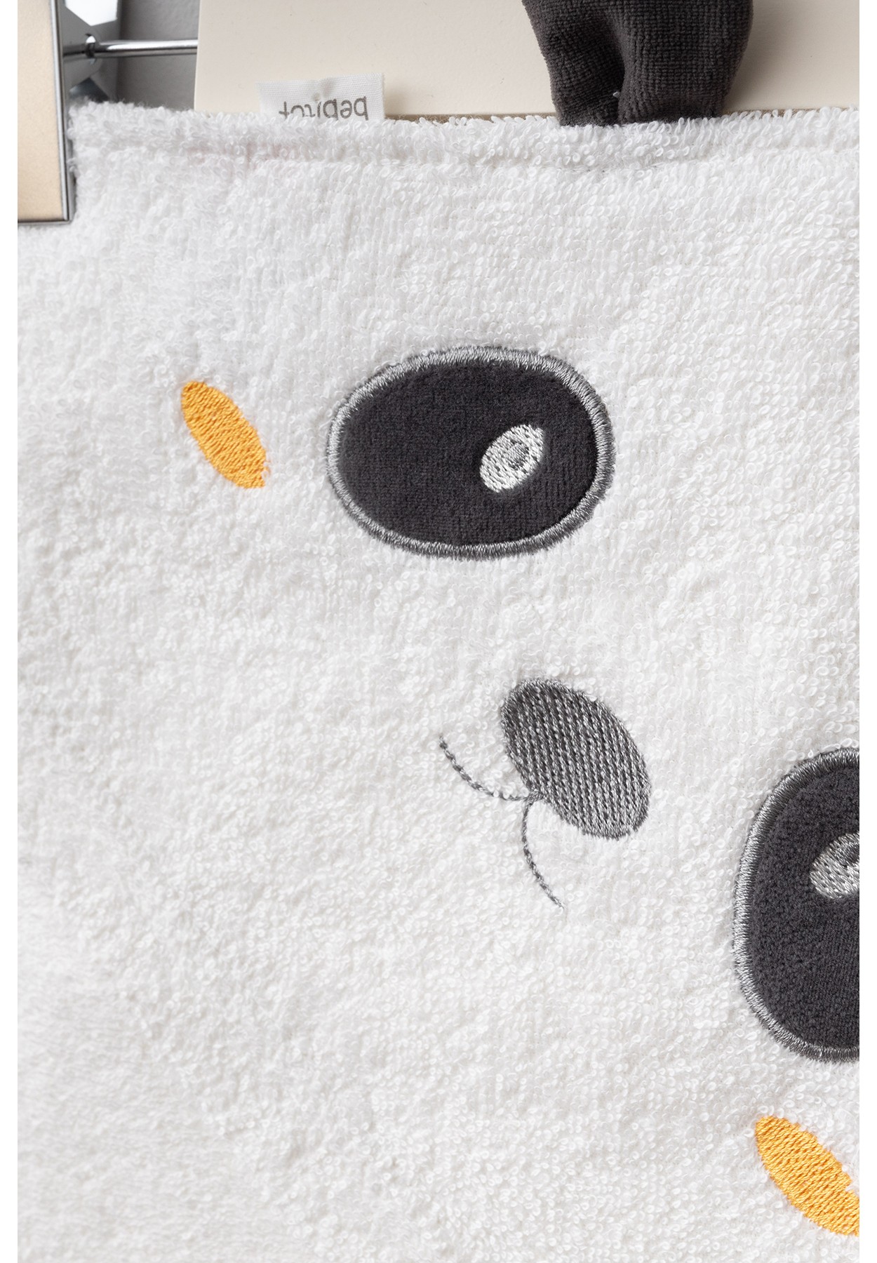 Panda Desenli Bambu Bebek Bornoz Seti