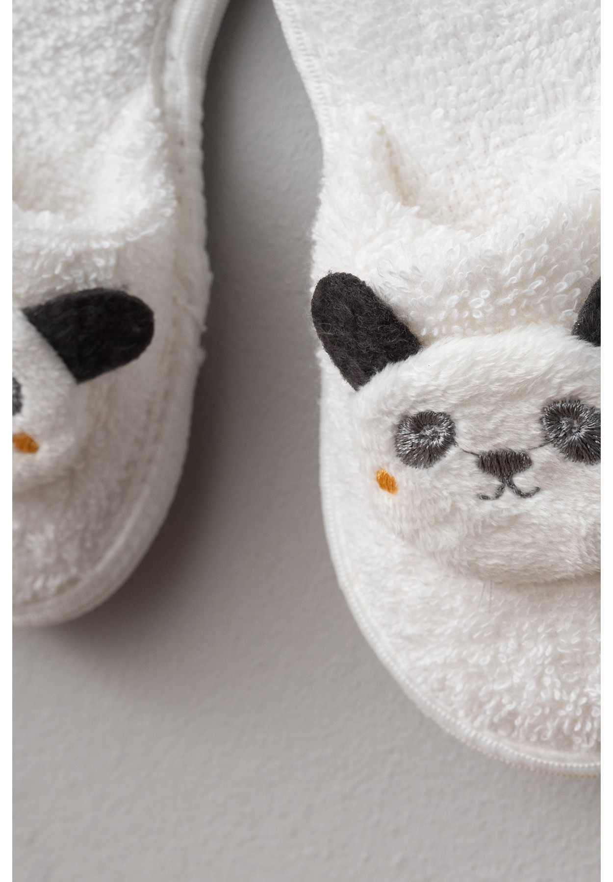 Panda Desenli Bambu Bebek Bornoz Seti